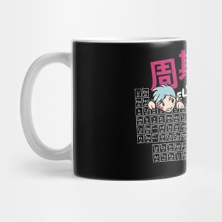 Anime Characters Periodic Table Mug